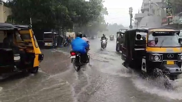IMD Forecast: अजमेर में शुरू हुई ताबड़तोड़ बरसात, जहां देखो वहां भरा पानी..