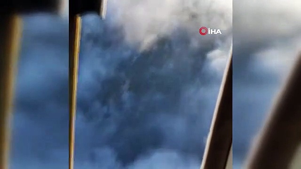 Bolu'daki orman yangınına havadan müdahale sürüyor