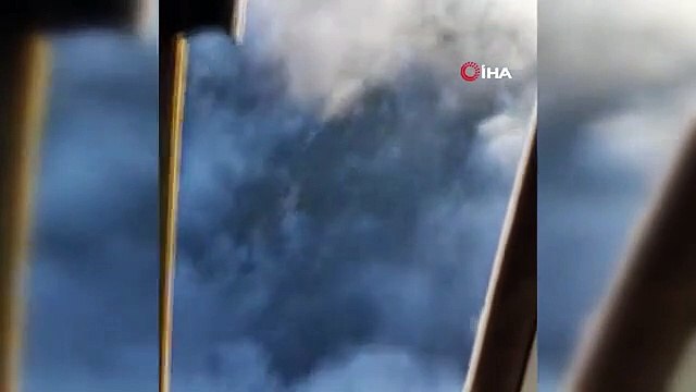 Bolu Göynük'te Orman Yangınına Havadan Müdahale Sürüyor