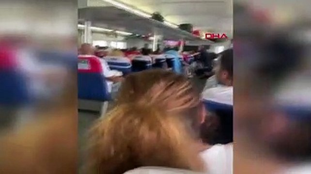Marmara Denizi'nin ortasında kabus! Yolcular baygınlık geçirdi