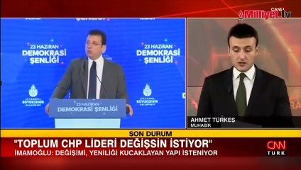 CHP'de 'değişim' tartışmasında son gelişme! İmamoğlu: Yolculuğa çıkmak için sabırsızlanıyorum
