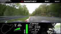 Porsche 718 Cayman GT4 RS Kit Manthey - Nurburgring Lap