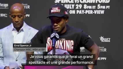 Poids mi-moyens - Spence Jr : "Je vais faire un grand spectacle"