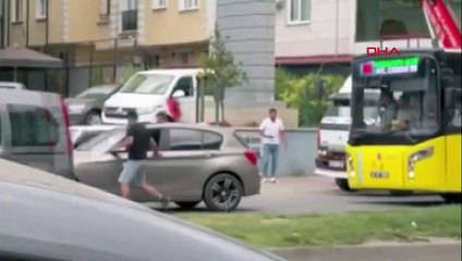 Avcılar'da Yol Vermeme Tartışması Kavgaya Dönüştü