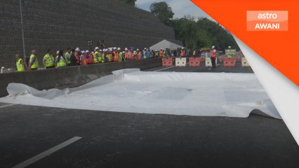 Tanah Mendap: Laluan dibuka semula, patuhi had laju - ANIH Berhad