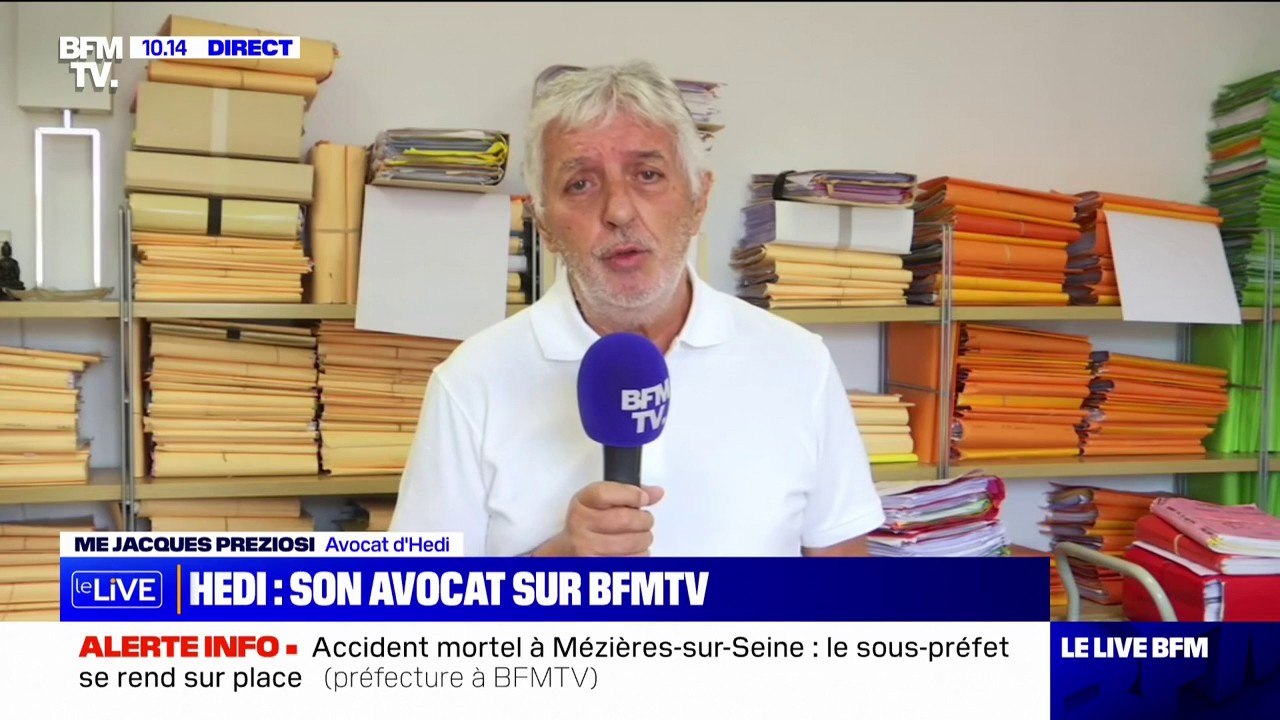 Jacques Preziosi, l'avocat d'Hedi, à propos du...
