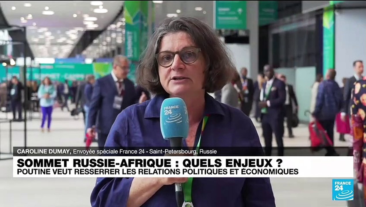 Sommet Russie-Afrique : Poutine veut resserrer les relations politiques et économiques