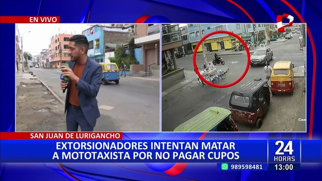 SJL: vecinos atemorizados por presencia de mafias que cobran cupos a mototaxistas