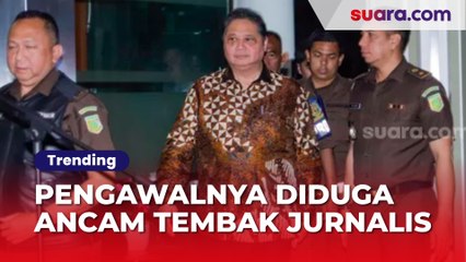 Pengawalnya Diduga Ancam Tembak Wartawan, Sebesar Apa Kuasa Airlangga Hartarto?