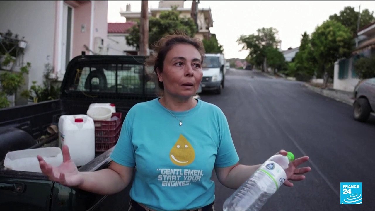 Greece wildfires trigger explosions at ammunition depot