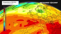 Ascenso progresivo de las temperaturas en España