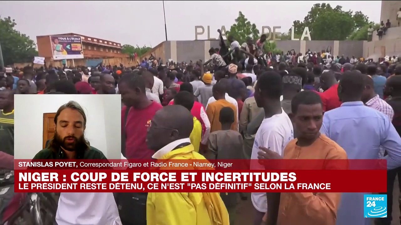 Coup de force au Niger : E. Macron condamne "un coup d'Etat illégitime et dangereux"