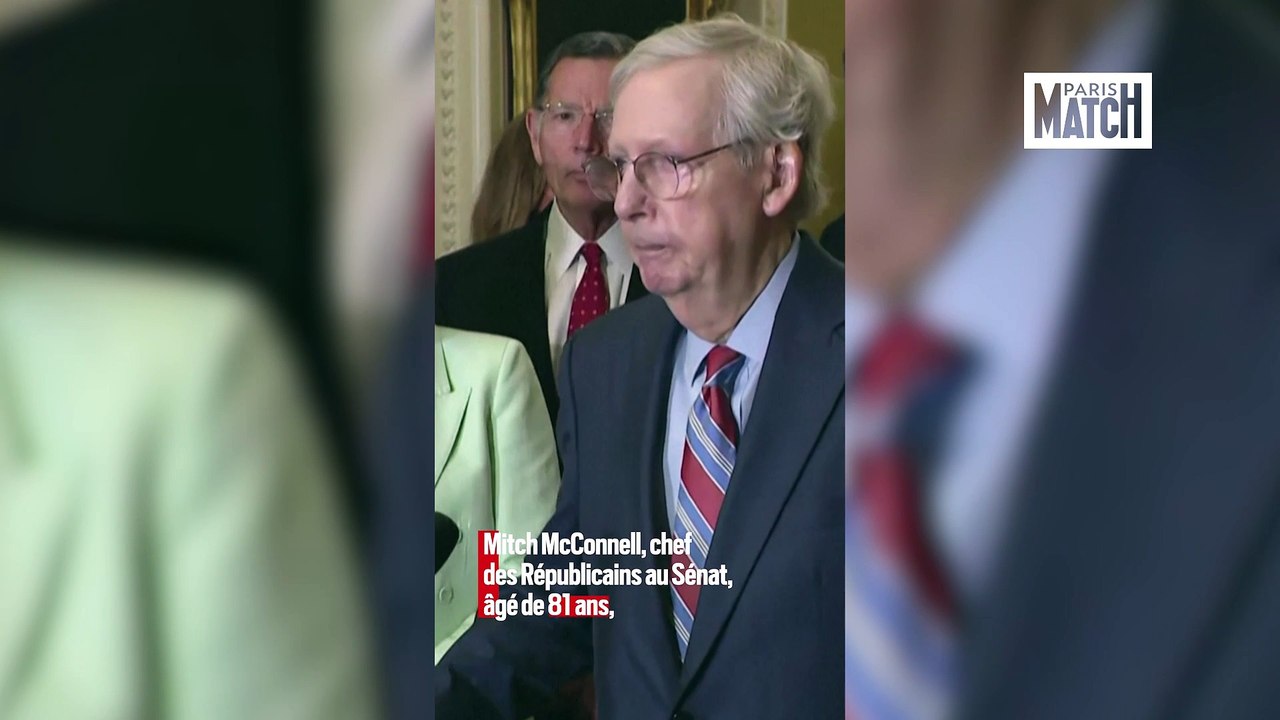 Mitch McConnell, 81 ans, s'est figé en plein discours et relance la polémique sur la vieillesse des politiques aux États-Unis