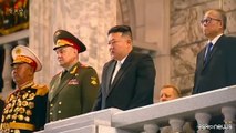 Nord Corea, la parata con Kim Jong Un e alti ufficiali cinesi e russi