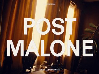 Post Malone chante "Overdrive" en live