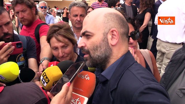 Saviano: Andrea Purgatori un'ispirazione, fare il giornalista significa scegliere la verit?