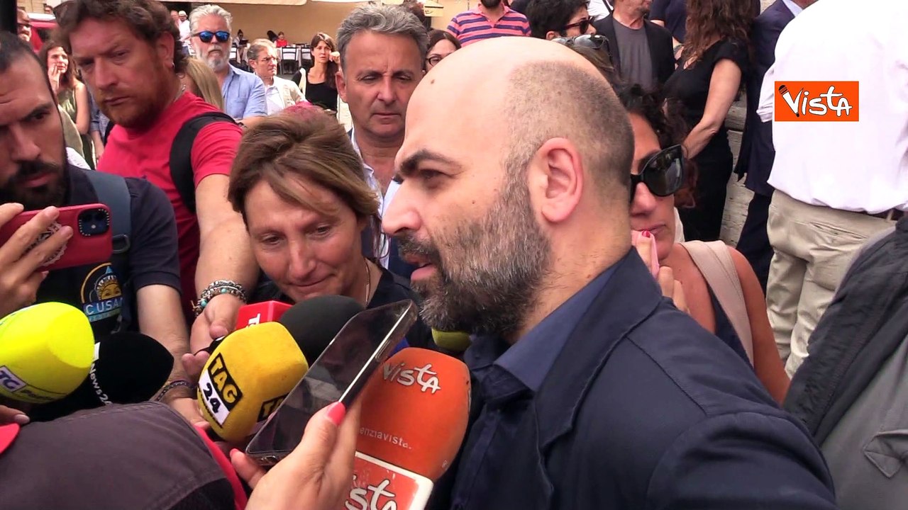 Saviano: "Andrea Purgatori un'ispirazione, fare il giornalista significa scegliere la verit?"