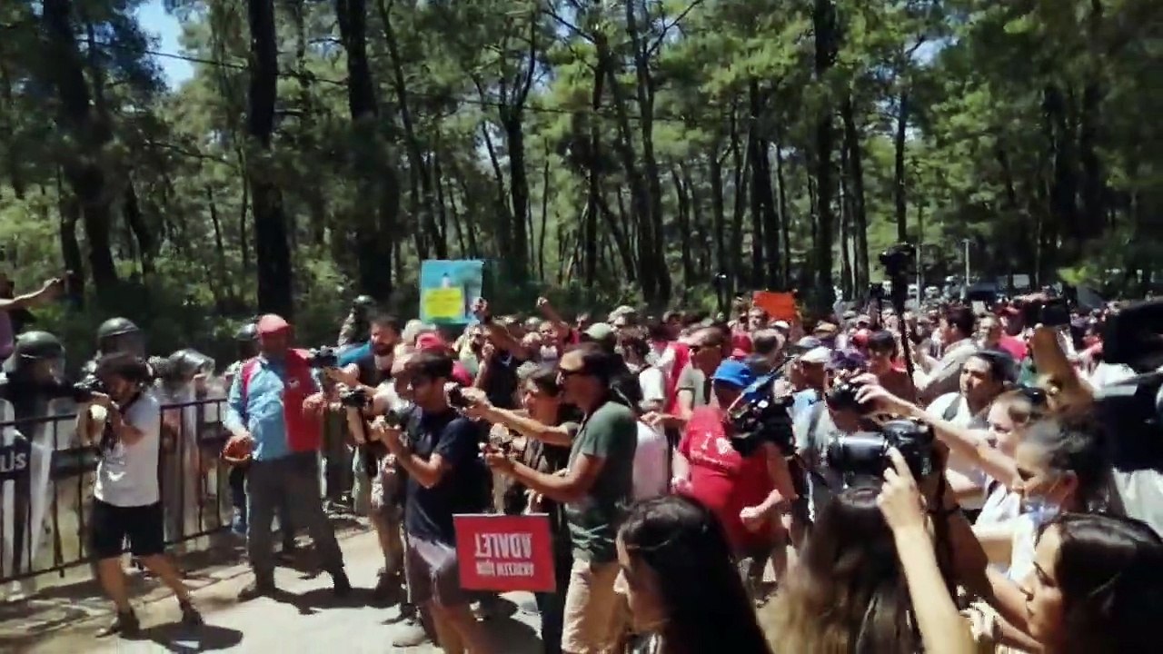 Akbelen'de İkizköylülere biber gazı: Gözaltılar var!