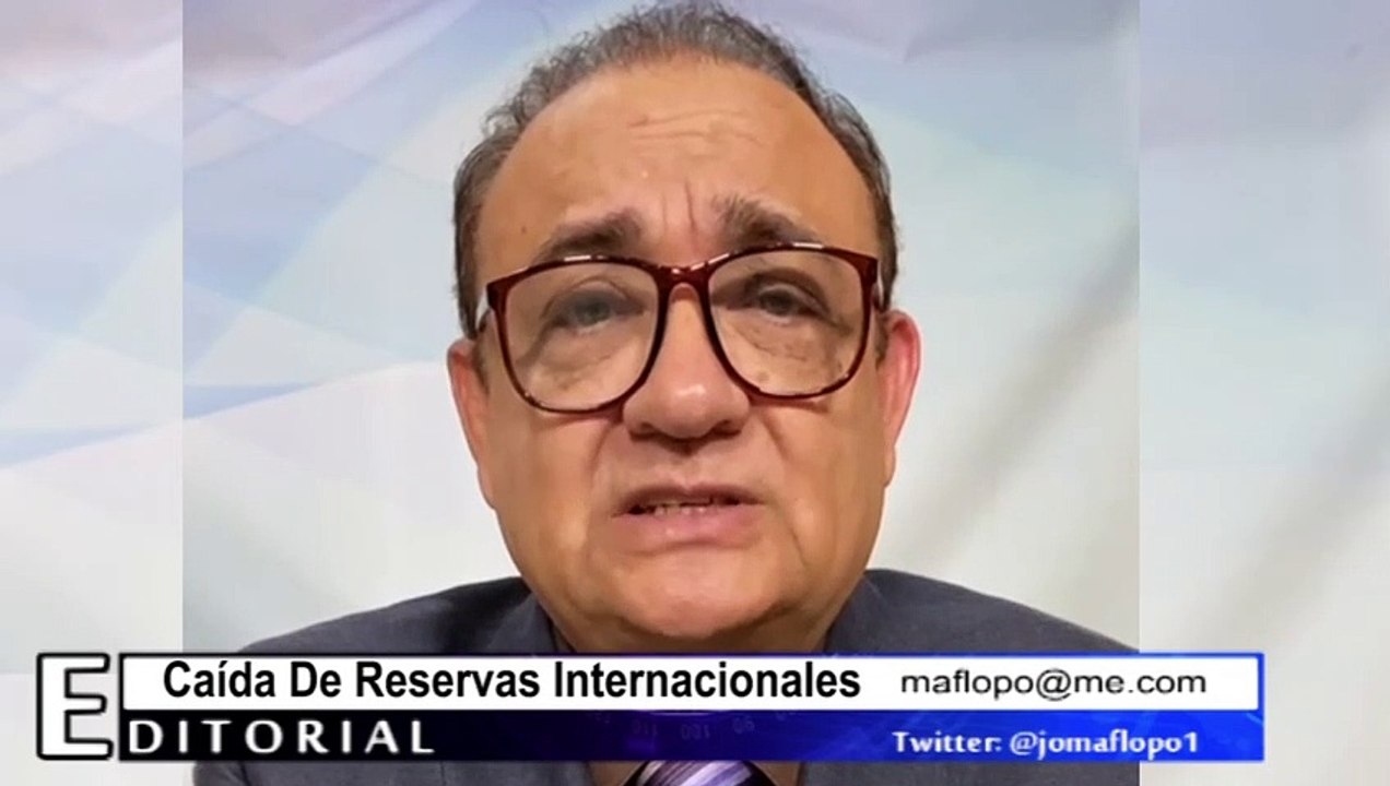 CAIDA DE RESERVAS INTERNACIONALES