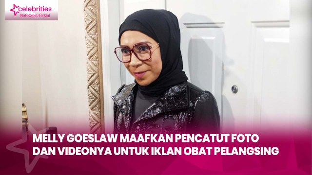 Melly Goeslaw Maafkan Pencatut Foto dan Videonya untuk Iklan Obat Pelangsing