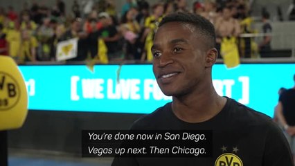 'Hallelujah!' - Moukoko excited for Dortmund's trip to Las Vegas