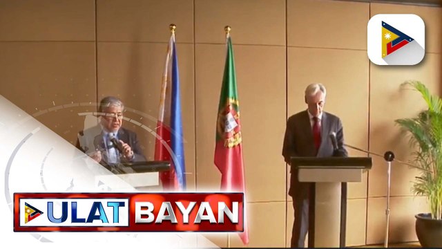Foreign Minister ng Portugal, bumisita sa Pilipinas sa kauna-unahang pagkakataon;