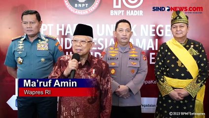 Jelang Pemilu, Wapres Instruksikan TNI-Polri dan BNPT Waspada Kelompok Teroris