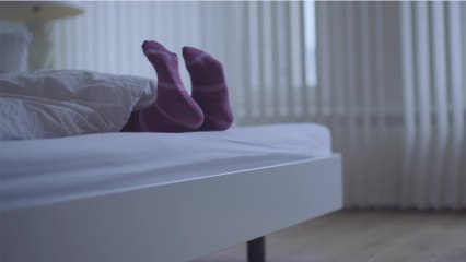 This is why you should wear only clean socks to bed