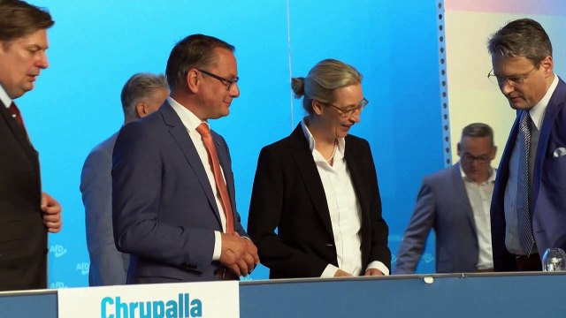 Chrupalla bekräftigt auf Parteitag AfD-Regierungsanspruch