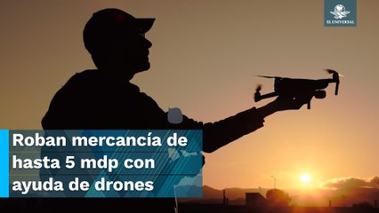 El crimen organizado usa drones para robar a transportistas