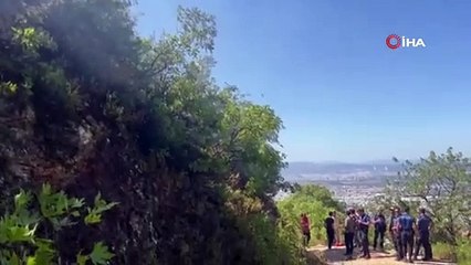 Bursa’daki orman yangınına havadan ve karadan müdahale ediliyor