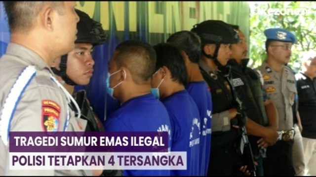 Polisi Tetapkan 4 Tersangka Tragedi Sumur Emas Ilegal di Banyumas, Ini Perannya