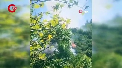 Burdur'da orman yangını