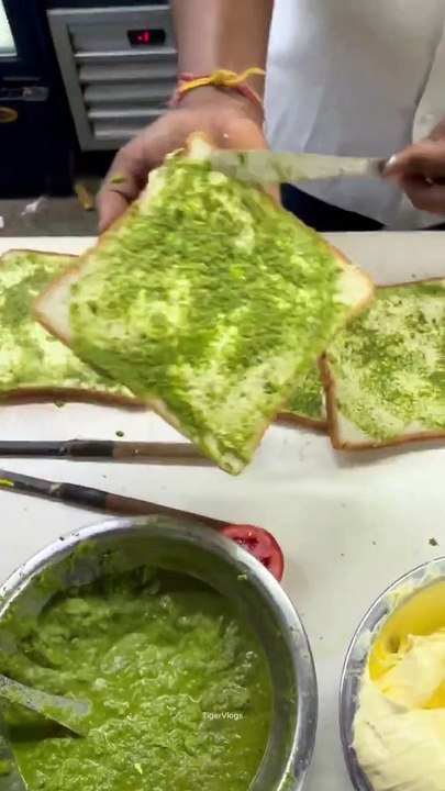Mumbai Fully Loaded Vegetable Cheese Toast Sandwich _ Indian Street Food _ #youtubeshorts #short