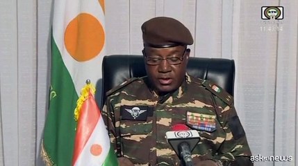 Niger, il generale Tchiani si presenta in tv come nuovo leader