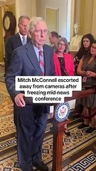 Mitch McConnell freezes