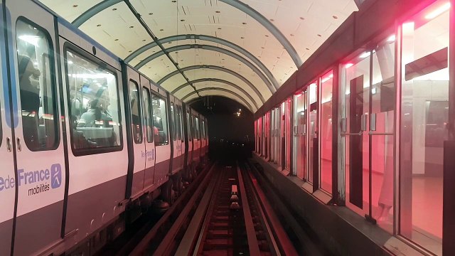 [Cab View] Métro Ligne 14MP89CA RATP _ Mairie de Saint-Ouen➡️Olympiades