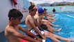 Le projet Apprendre à nager avec des piscines portables se poursuit à Gümüşhane
