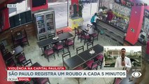 São Paulo registra um roubo a cada 5 minutos