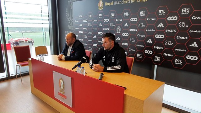 Conférence de presse avec le coach du Standard de Liège : On est prêt pour le début de saison