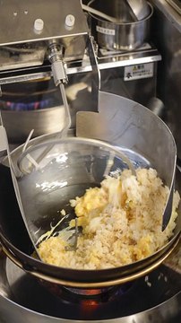 Tokyo street food fried rice automatic machine 도쿄 볶음밥