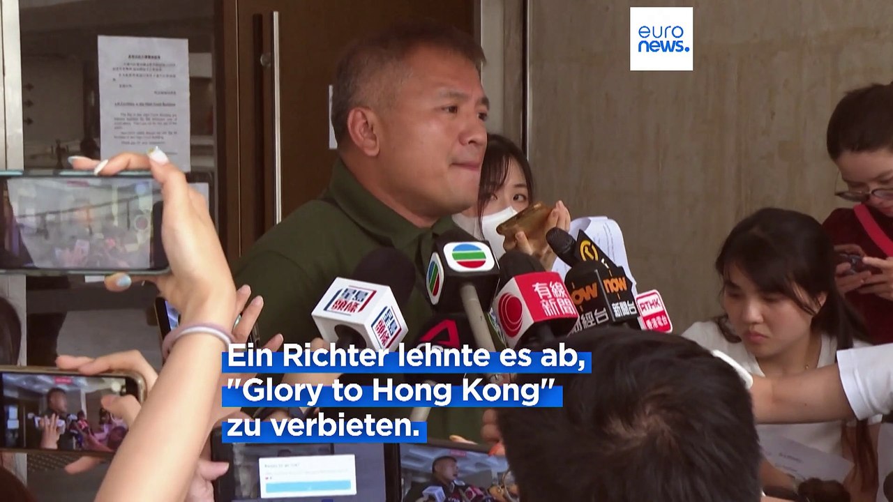 'Glory to Hong Kong': Richter lehnt Verbot von Demokratie-Hymne ab
