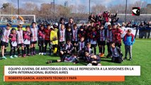 Equipo juvenil de Aristóbulo del Valle representa a la Misiones en la copa internacional Buenos Aires