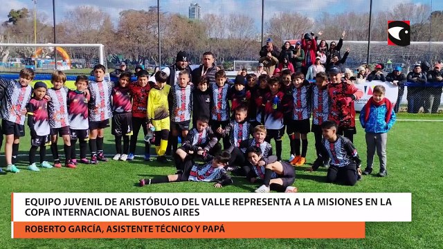 Equipo juvenil de Aristóbulo del Valle representa a la Misiones en la copa internacional Buenos Aires