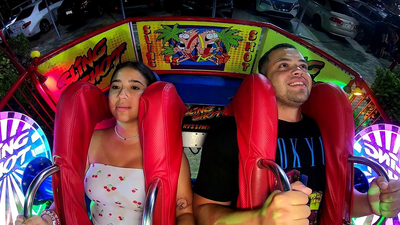 Girls Freaking Out 28 Funny Slingshot Ride Compilation 2023 video