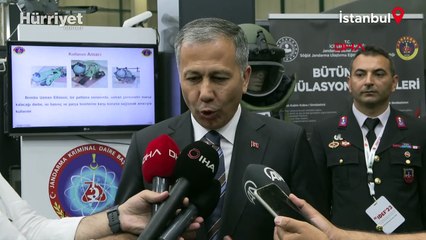 İçişleri Bakanı Yerlikaya IDEF Fuarı'nı ziyaret etti