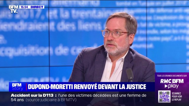 Patrice Spinosi (avocat d'Éric Dupond-Moretti): Il est tout à fait compatible d'être ministre de la Justice et mis en cause dans cette procédure dont il est innocent