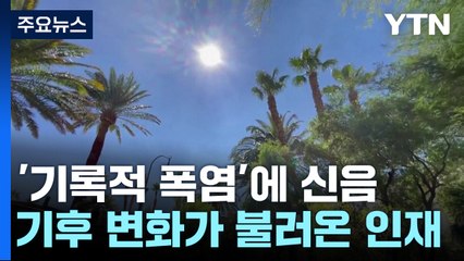 미국·유럽·아시아 폭염으로 신음...'기후변화' 인재 / YTN