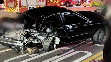 경기 성남시 오리역에서 8중 추돌사고...2명 다쳐 / YTN