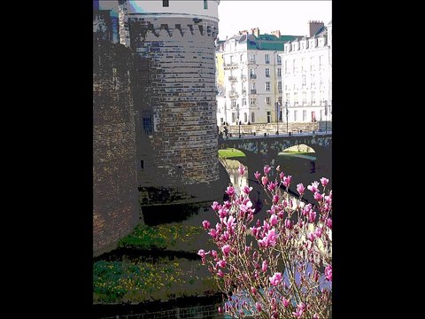 Tours (montage artistique) - Musique : The girls of Banbridge (jig traditionnel irlandais) - Eric : guitares, mandolines.